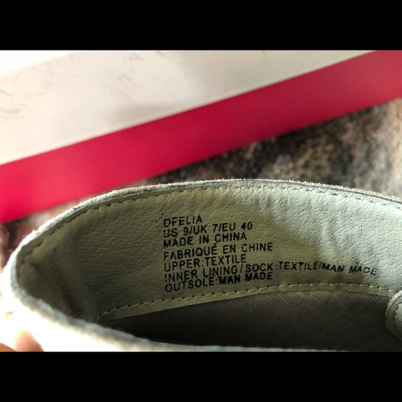 Grey lace-up wedges - Picture 4 of 5